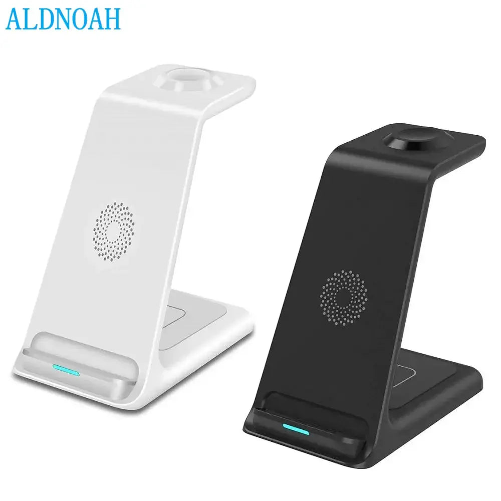 3 in 1 20W Wireless Charger Stand Dock - Stone Elite Collections