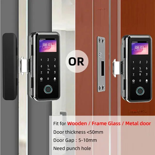 Smart Fingerprint Door Lock - Stone Elite Collections