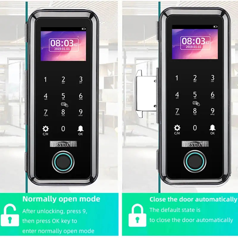 Smart Fingerprint Door Lock - Stone Elite Collections
