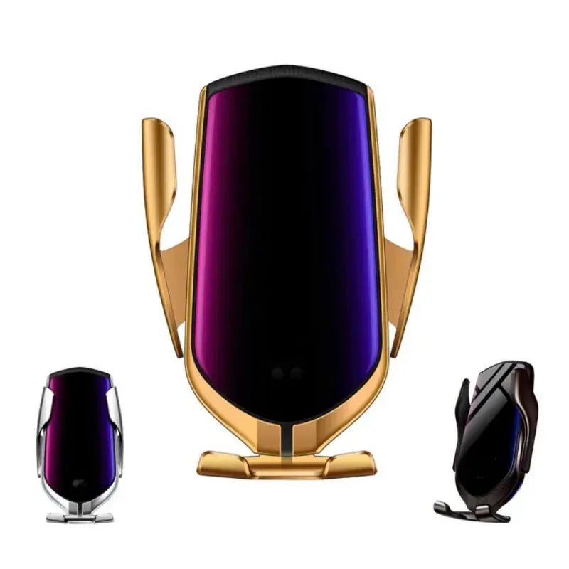 R1 Smart Auto-Clamping Qi Wireless Charger Car Mount - Stone Elite Collections