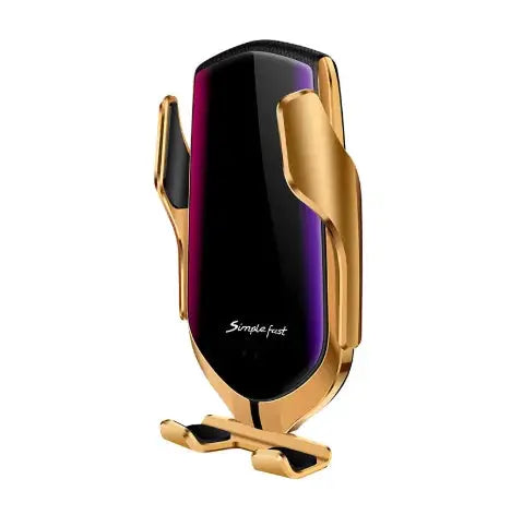 R1 Smart Auto-Clamping Qi Wireless Charger Car Mount - Stone Elite Collections