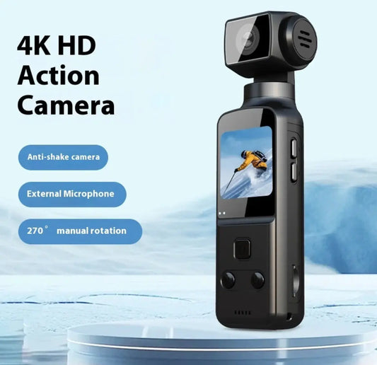4K HD Mini Sports Camera – Anti-Shake & Compact Design - Stone Elite Collections