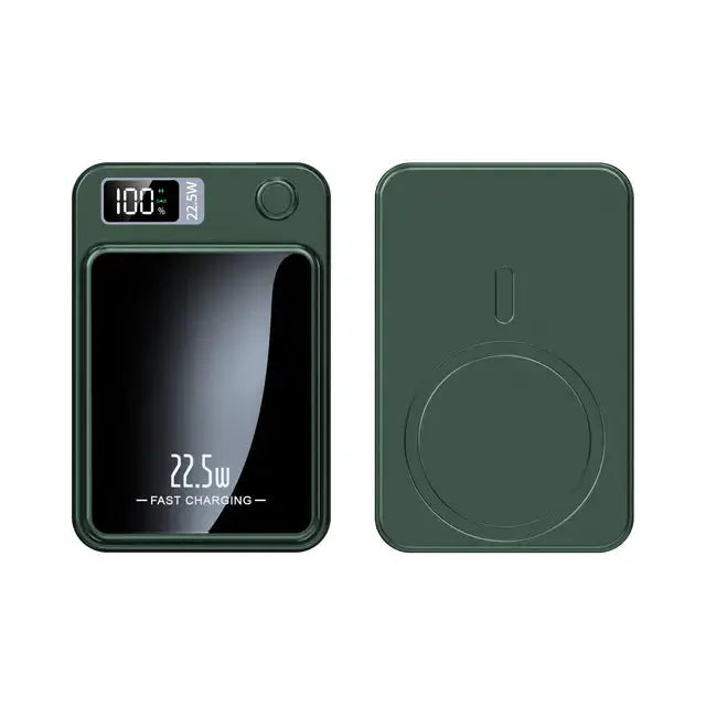 Magnetic Qi Wireless Charger Powerbank - Stone Elite Collections