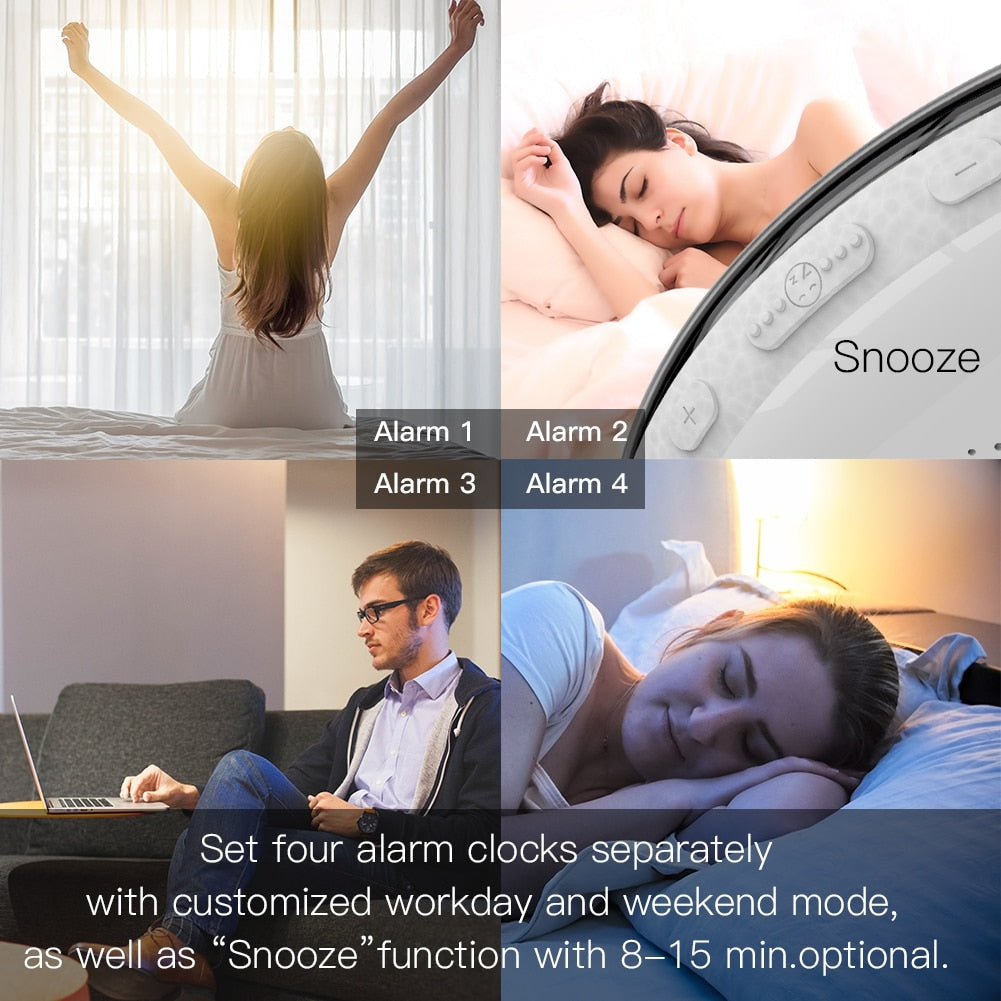 Sunrise Smart Alarm Clock.