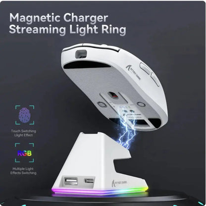 X6 Lightweight Wireless Gaming Mouse - Stone Elite Collections