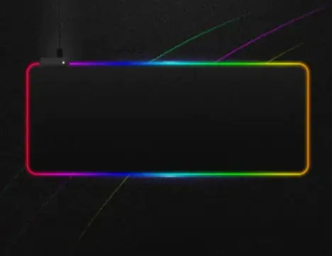 LED RGB Luminous Mouse Pad - Stone Elite Collections