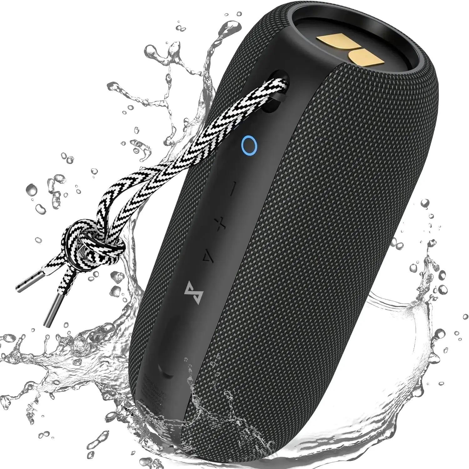 Monster S320 Bluetooth Speaker Portable Bluetooth Speaker 40W True Wireless Speaker360° Stereo Sound EffectIPX7 Waterproof Speaker 32 Hour Playing TimeSuitable for Outdoor Speaker Black - Stone Elite Collections