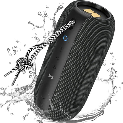 Monster S320 Bluetooth Speaker Portable Bluetooth Speaker 40W True Wireless Speaker360° Stereo Sound EffectIPX7 Waterproof Speaker 32 Hour Playing TimeSuitable for Outdoor Speaker Black - Stone Elite Collections