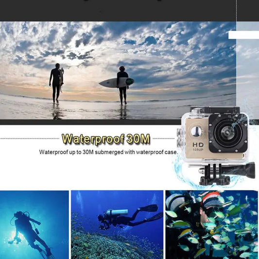 1080P Waterproof Action Sports Camera - Stone Elite Collections
