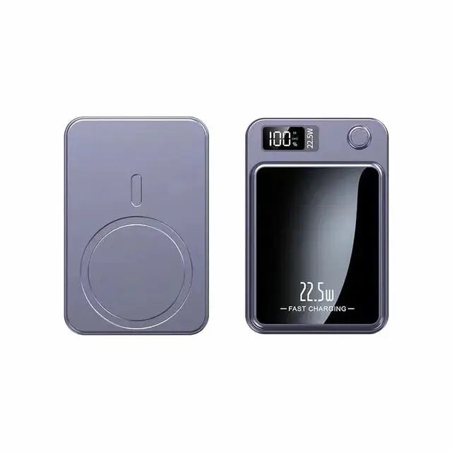 Magnetic Qi Wireless Charger Powerbank - Stone Elite Collections