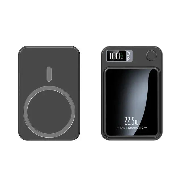 Magnetic Qi Wireless Charger Powerbank - Stone Elite Collections